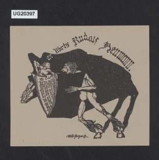 ex libris Rudolf Neumann