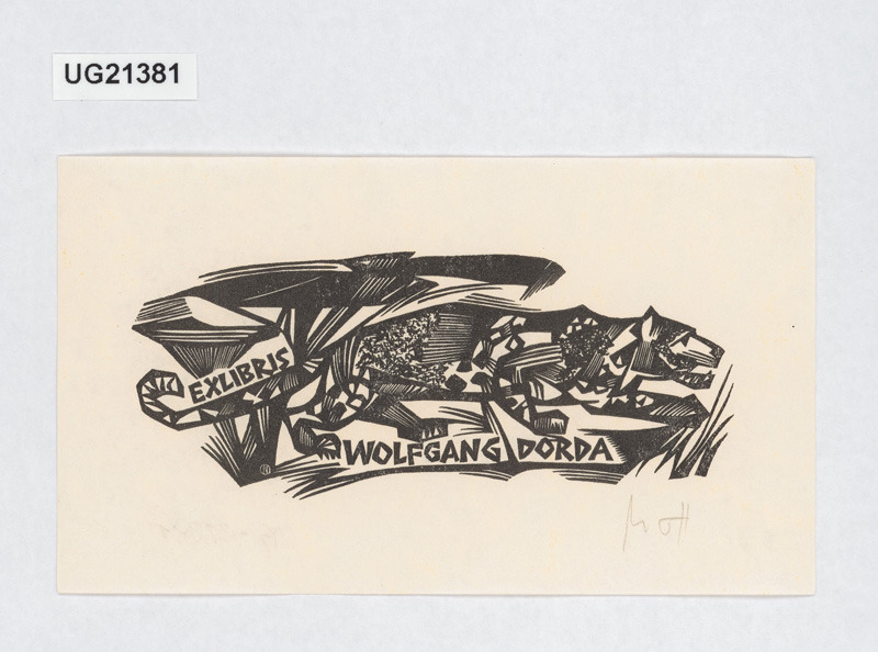 Exlibris Wolfgang Dorda