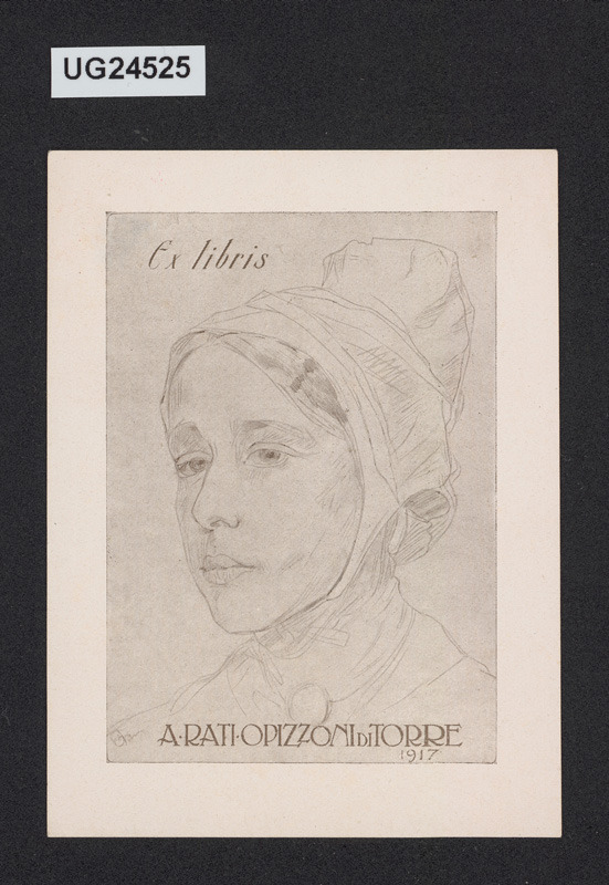 Ex libris A. Rati Opizzoni di Torze