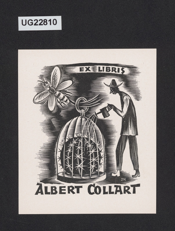 Ex libris Albert Collart
