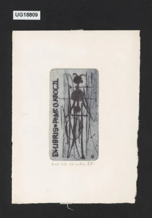 Ex-libris PhMr. O. Krojzl