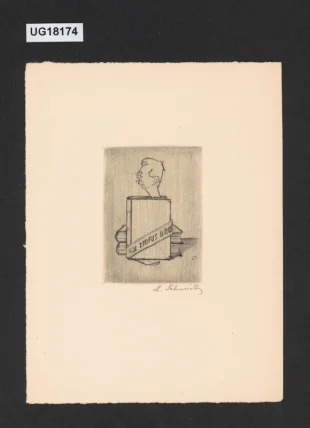 Ex libris BBB (Bedřich Beneš Buchlovan)
