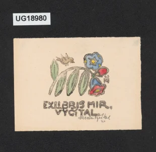 Exlibris Mir. Vyčítal