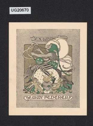 Exlibris Emmy Federer