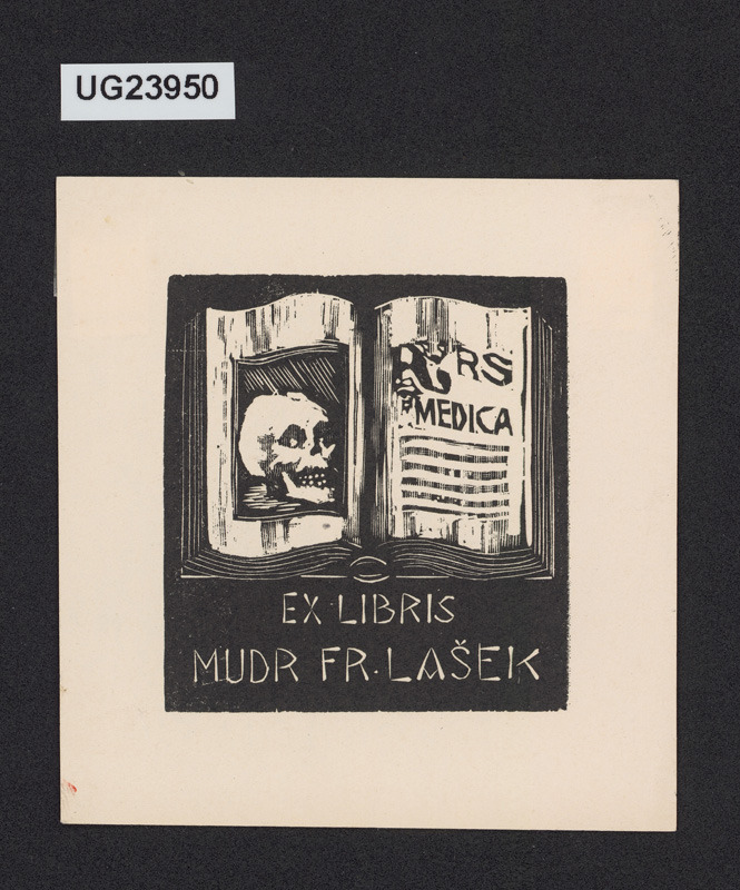 Ex libris MUDr. Fr. Lašek