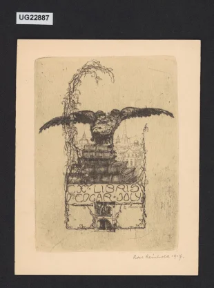 Ex libris Dr. Edgar Joly
