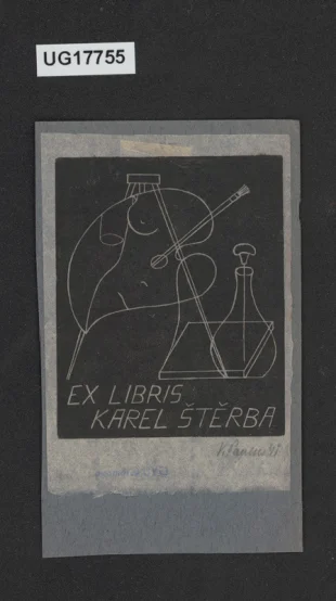 Ex libris Karel Štěrba