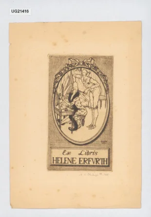 Ex Libris Helene Erfurth