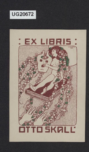 Ex libris Otto Skall