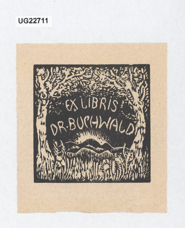 Ex libris Dr. Buchwald