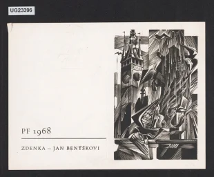 PF 1968 Zdenka - Jan Benýškovi