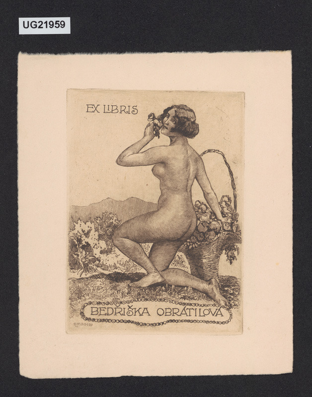 Ex libris Bedřiška Obrátilová