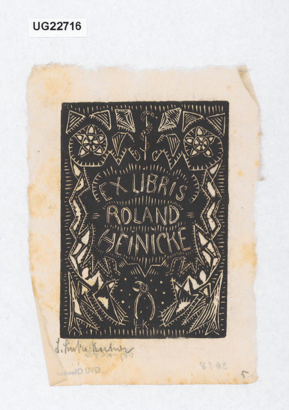 Ex libris Roland Heinicke