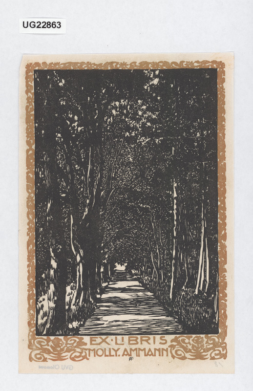 Ex libris Molly Ammann