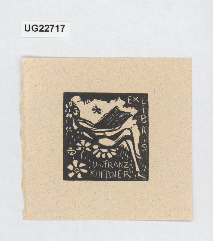 Ex libris Dr. Franz Koebner