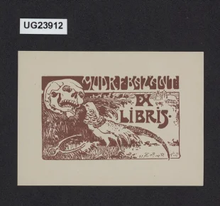 Ex libris MUDr. F. Bažant