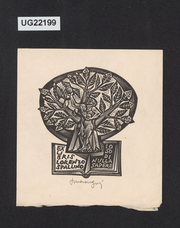 Ex libris Lorenzo Spallino