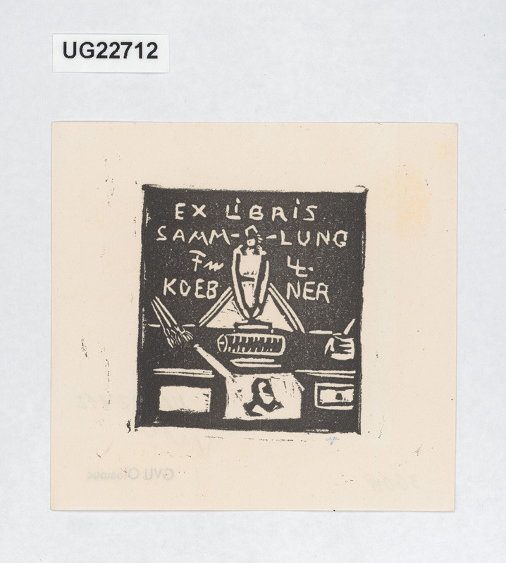 Ex libris Fu LL. Koebner