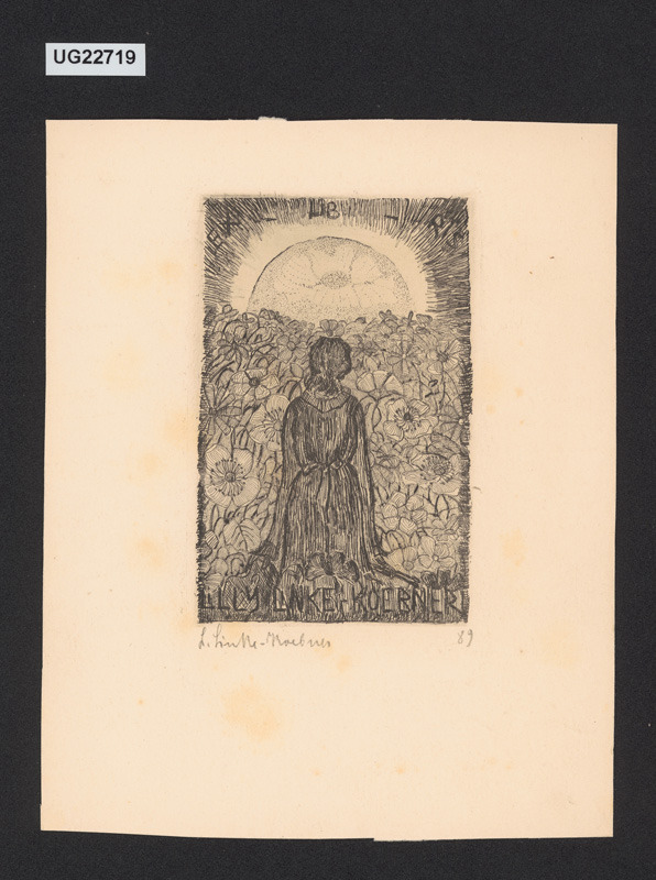 Ex libris Lilly Linke-Koebner