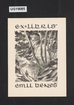 Ex libris Emil Beneš