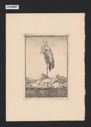 Ex libris Mojmír Helcelet