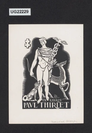 Ex libris Paul Thiriet