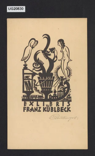 Exlibris Franz Küblbeck