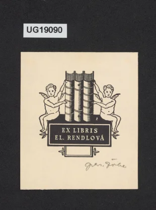 Ex libris El. Rendlová