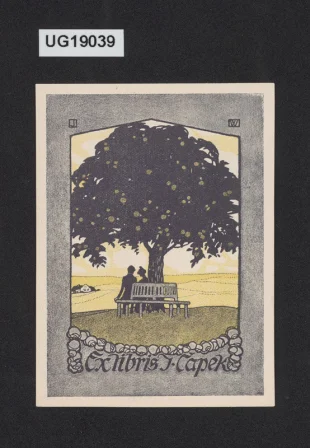 Ex libris J. Čapek