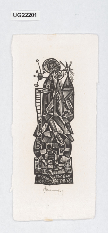 Ex libris Eugène Strens