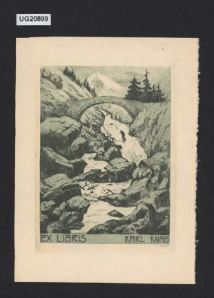 Ex libris Karl Knab