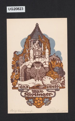 Ex libris Max Kislinger