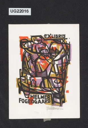 Exlibris Helmer Fogedgaard
