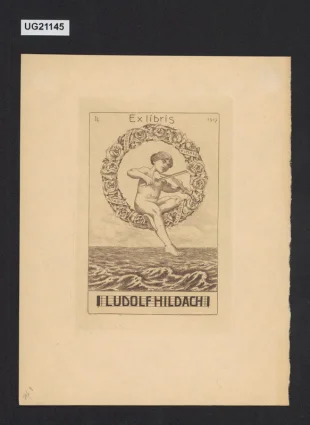 Exlibris Ludolf Hildach