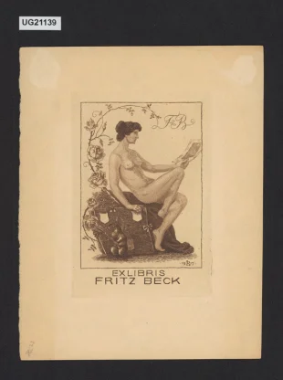Exlibris Fritz Beck