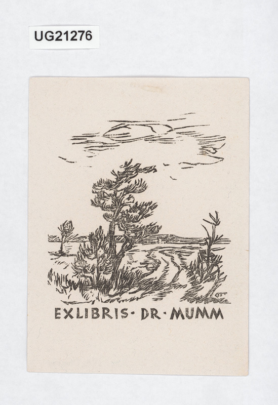 Exlibris Dr. Mumm