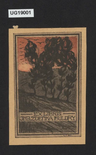 Exlibris Ing. Zdeňka Buldry