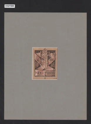 Ex-libris C. W.