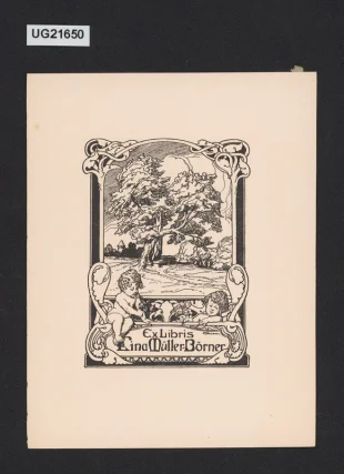 Ex Libris Lina Müller-Börner