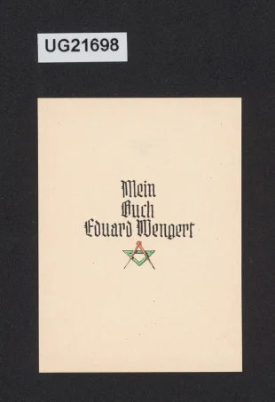 Mein Buch Eduard Wengert