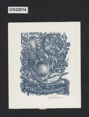Exlibris H. W. E. Croockewit