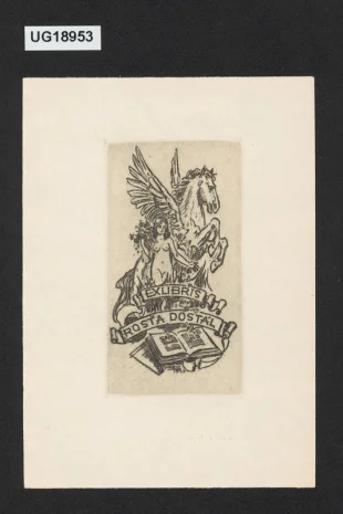 Exlibris Rosťa Dostál