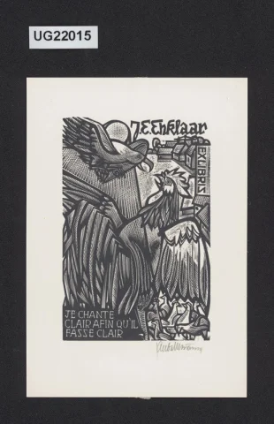 Exlibris J. E. Enklaar