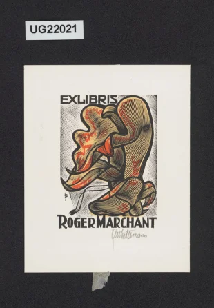 Exlibris Roger Marchant