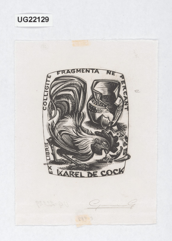 Ex libris Karel de Cock