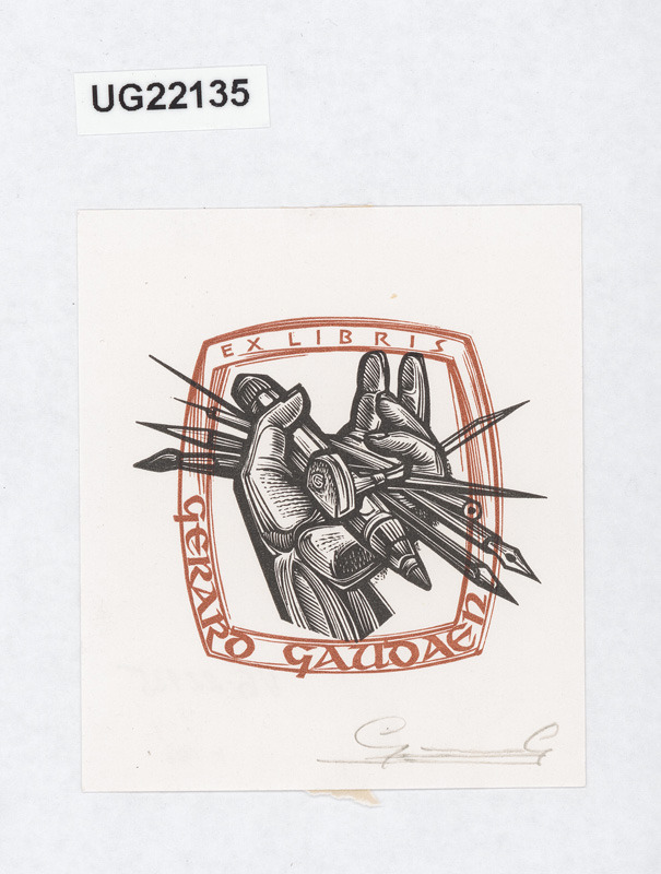 Exlibris Gerard Gaudaen