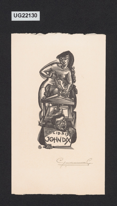 Ex libris John Dix