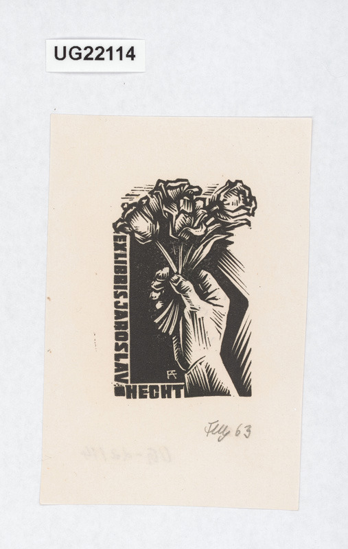 Ex libris Jaroslav Hecht