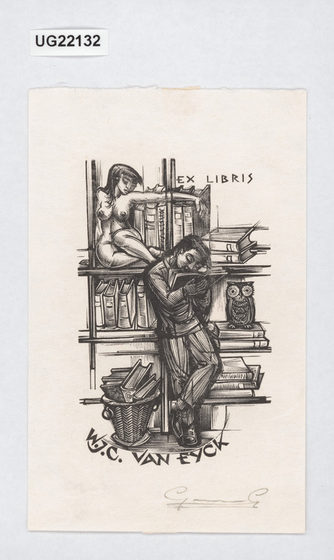 Ex libris W. C. van Eyck
