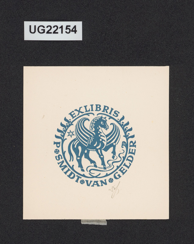 Exlibris P. Smidt van Gelder